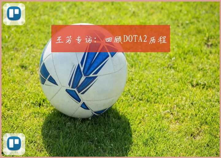 王芳专访：回顾DOTA2历程